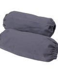 Heavy Duty Welding Arm Protectors With Flame Retardant Gray Sleeve Guards for Shop and Auto Repair Crews