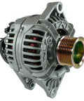 Road Ready Heavy Duty Replacement Alternator For Dodge Ram 5.9 Liter Pickup 1999 To 2002 Direct Fit 136 Amp External Regulator side view