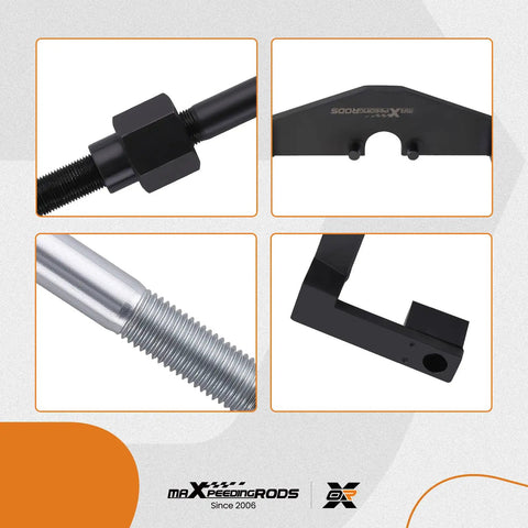 Mini Cooper Camshaft Locking Tool And Timing Chain Tool Set components for 1.6L Gas Engines detailed view.