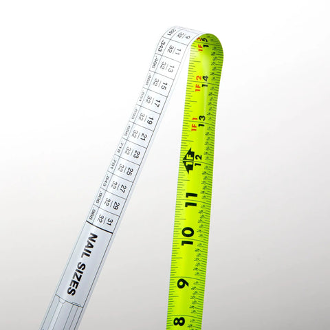 25 Foot Self Locking Tape Measure Auto Retract Hi Vis Blade Clear Fraction Print Rugged Nylon Case Backside Scale Fast Layouts That Pack Dope Power And Daily Grind Toughness For Pros Who Expect Nothing Less Than A Flat Out Winner