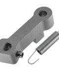 Beefy PTO Linkage Arm With Spring For John Deere L100 Series Tractors Fits LA100 LA105 LA110 LA115 LA120 LA135 And L100 L105 L107 L108 L110 L111 GX22488 GX21041 gray metal part with coil spring