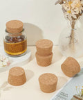 Six Pack Large Cork Stoppers 1.7 To 2 Inch Tapered Cork Bottle Plugs Fit Wine Bottles Beer Bottles Mason Jars
