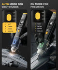 2 In 1 Wireless Ultrasonic Cutter With AI Auto Cooling System in continuous and precision modes for model mods