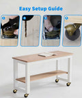 Hella Sturdy 2 Inch Ball Casters Paired With Soft TPR Wheels And Heavy Gauge Brass Plates For No Sweat Furniture Sliding Ideal For Quick Room Makeovers Or Shop Fixes Set Of Four installation guide on a wooden table.