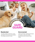 Family enjoying clean air with 16x20x1 Air Filter MERV 11 MPR 1000 Pleated Six Pack For Your Home Setup Furnace And HVAC System