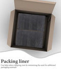 Heavy Duty Black Epe Foam Boards Pack Of 4 Multi Use Foam Inserts in open box for packing