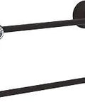 Carolina Crystal Collection Wall Mounted Paper Towel Holder In Oil Rubbed Bronze With Elegant Crystal Accents And Concealed Mounting