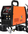 Gasless 140A Flux Core MIG Welder With 110V And 220V Dual Voltage For Indoors Or Outdoors 3 In 1 Welder with torch and wires