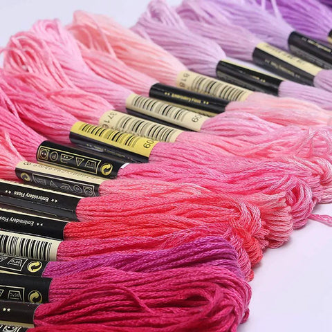 Premium Rainbow Embroidery Thread 140 Piece Friendship Bracelet Floss Kit Smooth Cotton Yarn Bright Vibrant Non Fading Tones Top Shelf Supplies Ultimate Handmade Craft Gear