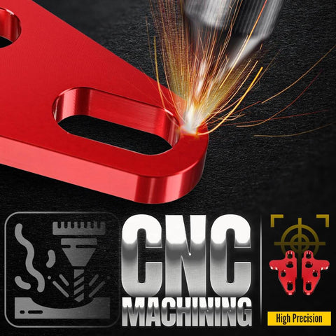 CNC machining process on billet aluminum part for Two Piece Oil Pump Alignment Tool Kit, high precision, Gen V engines