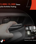 Nissan Right Passenger Interior Door Handle Replacement Textured Black Direct Fit No Hassle Install For Altima 2013 2018