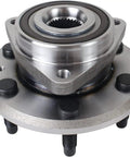 Front And Rear Wheel Bearing Hub Assembly 513277 for Buick, Chevrolet, GMC, Saturn, visible 6 lug design and ABS compatibility