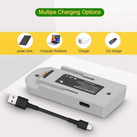 Neo Drone Battery Charger Hub Fast Charge Station With Cable, multiple charging options for remote and USB devices