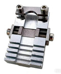 Chrome plated Universal Key Clamping Fixture With Storage Box For Key Cutting Machines, precision machined metal clamp.