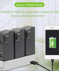 Two Way Drone Battery Charger Hub For AVATA 2 Portable Fast Charging Dock Station With 65W Power charging multiple batteries