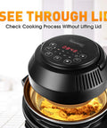 Air Fryer Lid For Pressure Cooker 6 Quart And 8 Quart Turn Your Electric Pressure Cooker Into Air Fryer With 8 Presets 95 Percent