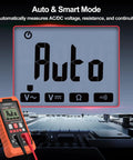 Must Have All In One Digital Multimeter Volt Meter TRMS 4000 Counts Auto Range NCV Voltage Tester with display showing auto mode