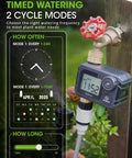 Sprinkler Timer For Garden And Lawn Programmable Irrigation Hose Timer With Rain Delay Manual And Auto Watering Modes No Fuss Setup