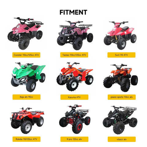ATVs compatible with PZ20 Carburetor Kit Fits 50cc to 125cc Chinese Kids ATVs Quad Go Karts With 4 Stroke Engines