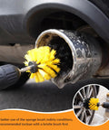 Drill using Eight Piece Aluminum Wheel Polishing Kit For Drills With Foam Sponge Polishing Balls Extension Holder And Magnetic Link Rod