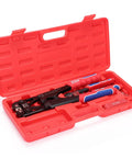 Pro Grade Battery Cable Terminal Crimping Tool Kit With Cutter And Wire Stripper All-In-One Crimper For 8, 6, 4, 2, 1, And One Zero AWG