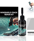 Windshield Crack Repair Kit 2025 Upgrade Nano Glass Repair Liquid for quick fix, DIY resin bottle, crack repair tools, cracked glass.