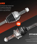 Nissan Altima And Rogue 2.5L CV Axle Shaft Assembly Beefy Replacement Fits 2007 To 2013 Altima Automatic CVT 2008 To 2013 Rogue FWD
