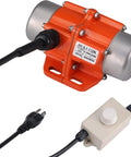 Adjustable 30W Vibration Motor With Speed Controller, 110V Single Phase Mini Industrial Shaker Table Motor, 3600 RPM