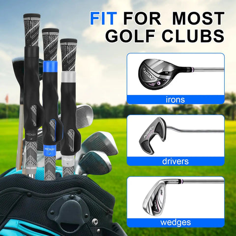 Right Handed Golf Grip Trainer For Golfers, Swing Training Aid To Improve Hand Position, Grip Pressure And Tempo, Build Muscle Memory