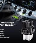 Heavy Duty Straight Swap Ac Blower Motor Resistor For Chevy Silverado Tahoe Suburban Hvac Heater Control Board showing airflow in vehicle.