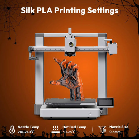 Knock Out Fresh Prints Fast With This Dead Simple Top Shelf Dual Tone Silk PLA Filament Pack Bringing Glossy Contrasting Surfaces In Bold Black Orange And Sweet Black Pink Shades Engineered Hassle Free Feeding For Casual FDM Hobbyists