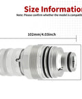 Female Hydraulic Quick Connect Coupler Replacement For SVL75 SVL75-2 S130 S150 S160 S175 S185 S205 S220 S250 S300 S330 S510 S530 S550 T140 T180 T190 Dope Build Heavy Equipment Quick Swap Hardened Steel With Anticorrosive Plating, size 102mm x 48mm