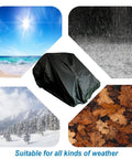 Go Kart Cover Universal Fit For 2 Seater Go Karts 67 X 45 X 4 Inches Weatherproof Waterproof Windproof Outdoor Storage Protects