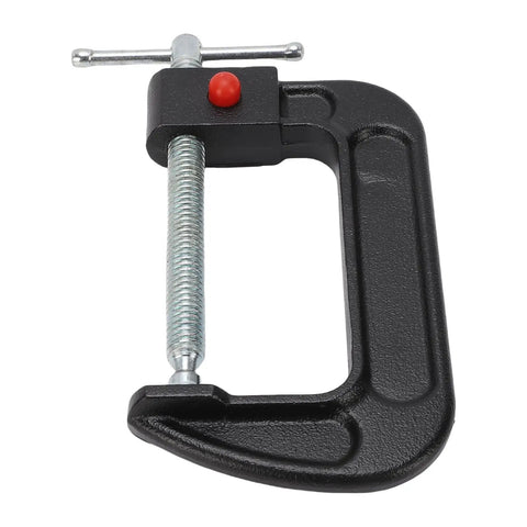 Heavy Duty 4 Inch C Clamp Made From High Carbon Steel With Sliding T Handle For Woodworking welding auto repair close-up