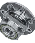 Front Wheel Hub Bearing Assembly Pair For 1994 To 1999 Dodge Ram 2500 4X4 Dana 60 Axle 8 Lug 4 Bolt Square Flange Non ABS Replacement Hubs