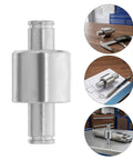 Heavy Duty Hydraulic Pallet Jack Handle Steel Pressure Roller Replacement Featuring Slick Polished Coating for quiet movement