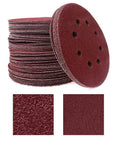 80 Pack 5 Inch Sanding Discs Kit With Pro Grade 8 Hole Sander For Drill Polishing Pad Hook And Loop Plate Grit 60 80 120 180 240 400 600 800