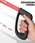 12 Inch Hacksaw With High Tension Frame And 24 TPI Bi Metal HSS Blade For Cutting Metal Steel Pipe PVC And Wood Hand Saw HT0398 Beefy
