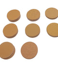 Top Tier 3 Inch Gold Aluminum Oxide Hook And Loop Sanding Discs With Hook Back For Orbital Sanders Smooth Woodwork Auto Body Metal Wall Finishing Pack Of One Hundred Sheets Durable Heavy Duty Abrasive Tool, showing various grit textures.