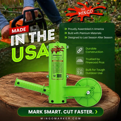 Top Shelf Firewood Measuring Marker Tool With Five Heavy Duty Wheels Six To Twenty Four Inch Range Rock Solid Build For Straight Up Accurate Wood Cutting And Easy Yard Work Any Day