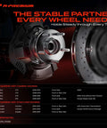 Front Or Rear Wheel Bearing And Hub Assembly 5 Lug Bolt On Fit For Chevy Camaro 2010 2015 Cadillac CTS 2008 2014 2018 XTS 2018 And Impala 2018 2019 Easy Install Replacement displayed in technical diagram with compatibility chart.