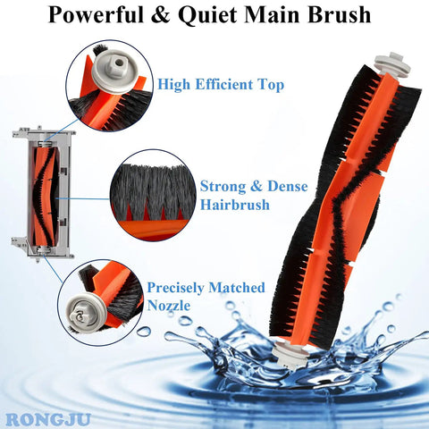 Replacement All In One Accessories Kit For Roborock And Xiaomi Vacuum Cleaners S4 S5 S6 E4 E20 E25 E35 S50 Q5 main brush