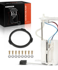 Electric Fuel Pump Module Assembly For Mazda CX-7 2010 To 2012, including mounting hardware and a strainer.