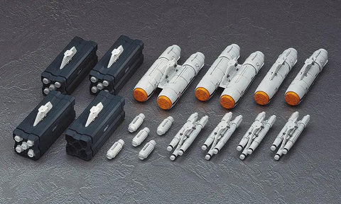 Macross VF One Valkyrie Weapon Set For One Forty Eighth Scale Plastic Model Kit MC04 Upgrade With Extra Armed Accessories