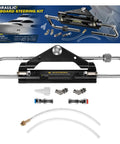 150HP Outboard Hydraulic Steering Cylinder Beefed Up Replacement For Front Mount Aluminum Alloy With ORB Fittings