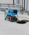 Industrial Heavy Duty Drain Cleaner With 120m Hose For Sewer Cleaning Pipe Cleaning System Blockage Removal And Maintenance Of Wastewater Pipelines Ideal For Municipal And Commercial Applications Be A Beast At Clearing Clogs
