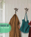 Heavy Duty Cast Iron Bird On a Branch Wall Hook With Screws Included For Real Deal Rustic Home Decor And Darn Smooth Hanging Organization You Will Love with coats and bags.
