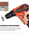 Hand using 15 Piece Stainless Steel Wire Brush Set For Drill And Grinder Heavy Duty Cleaning Rust Removal Polishing And Metal Finishing For Industrial Automotive Home Use Compatible With Electric Grinders And Handheld Polishers