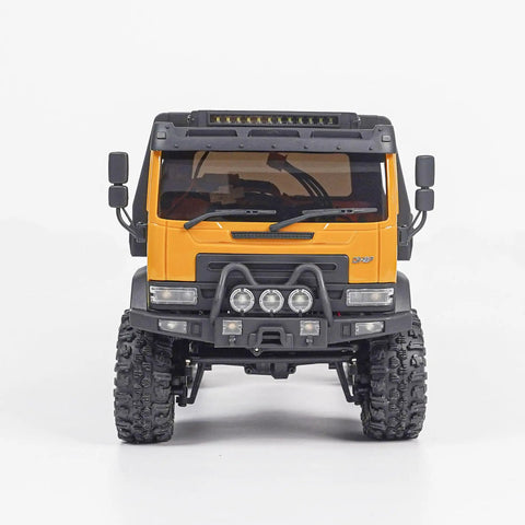 Front view of Six Wheel 6x6 RC Rock Crawler V1.5 1/18 Scale All Terrain Off Road Ready To Run With 2 Speed Transmission Brushless Ready ESC