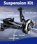 Front Lower Control Arm With Ball Joint Assembly Replacement For 2007-2012 Nissan Altima And 2013 Altima Coupe Models in suspension kit
